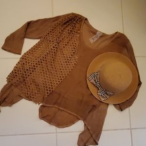 Pretty Angel gauze top